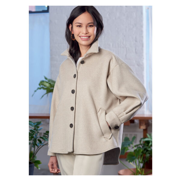 McCalls Schnittmuster M8210 - Jacke für Damen zum Knöpfen – Bild 2