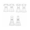McCalls Schnittmuster M8211 - Kleid - geriehenes Damenkleid in 3 Varianten – Bild 8