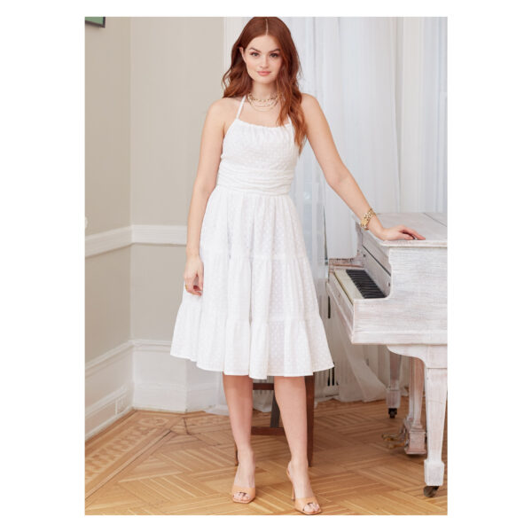 McCalls Schnittmuster M8211 - Kleid - geriehenes Damenkleid in 3 Varianten – Bild 4