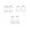 McCalls Schnittmuster M8216 - Kleid - geraffter Ausschnitt - Damen und Kinder – Bild 9