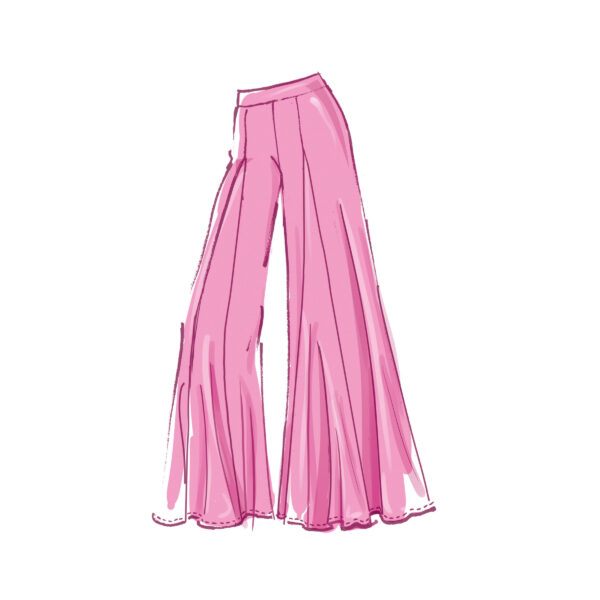 McCalls Schnittmuster M8223 - Hose - Palazzo-Hose - überweit – Bild 4