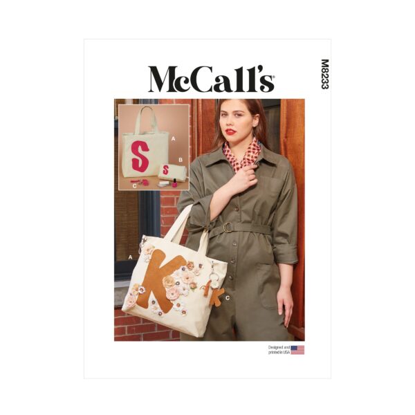 McCalls Schnittmuster M8233 - Taschen - Accessoires