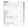 McCalls Schnittmuster M8240 - Pullover - Shirt mit Kragen – Bild 7