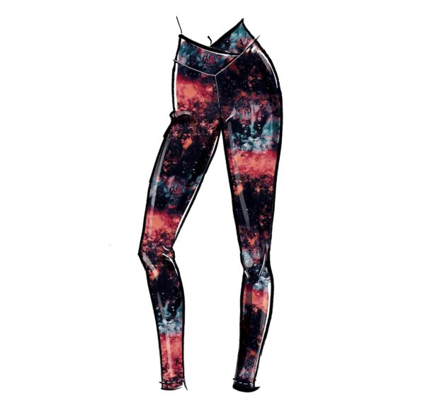 McCalls Schnittmuster M8244 - Set aus Leggins und Shirt – Bild 4