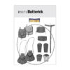 Butterick Schnittmuster - History - B5371 - historische Tasche, Gürtel und Stulpen