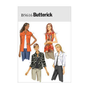 Butterick Schnittmuster - B5616 - Bluse oder Jacke