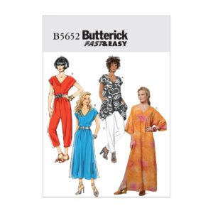 Butterick Schnittmuster - B5652 - Tunika, Kaftan, Hose