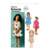 Butterick Schnittmuster - Easy - B5876 - schlichtes Sommerkleid für Kinder