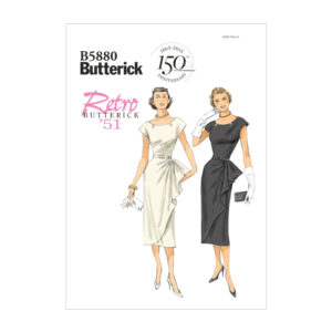 Butterick Schnittmuster - Retro - B5880 - Kleid der 50er Jahre