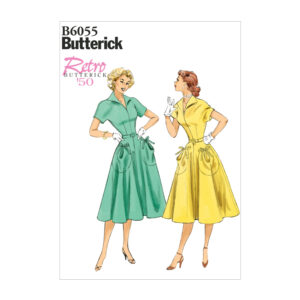 Butterick Schnittmuster - Retro - B6055 - Kleid der 50er Jahre