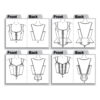 Butterick Schnittmuster - History - B4669 - Corsage, Mieder, historische Gewandung – Bild 8