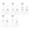 Butterick Schnittmuster - History - B5509 - Schürzenkleid - historische Schürzen – Bild 10