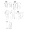 Butterick Schnittmuster - B5652 - Tunika, Kaftan, Hose – Bild 3