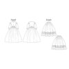 Butterick Schnittmuster - History - B5831 - historisches Gewand, Kleid mit Reifrock – Bild 6