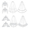 Butterick Schnittmuster - History - B5970 - historische Gewandung, Rock und Bluse – Bild 11