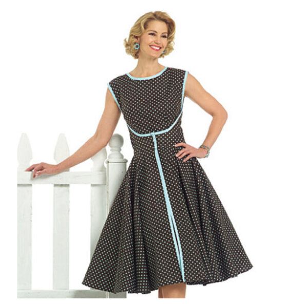 Butterick Schnittmuster - Retro - B4790 - Kleid der 50er Jahre – Bild 2