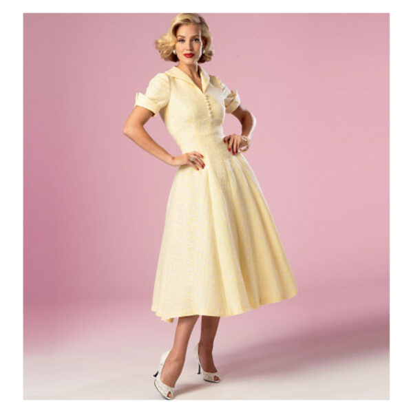 Butterick Schnittmuster - Retro - B6018 - Kleid der 50er Jahre – Bild 2