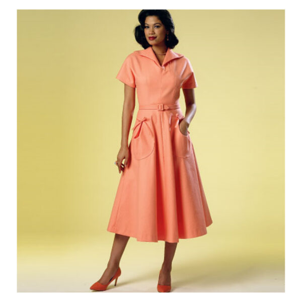 Butterick Schnittmuster - Retro - B6055 - Kleid der 50er Jahre – Bild 2