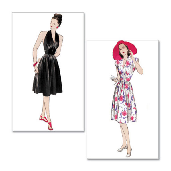 Butterick Schnittmuster - Retro - B5209 - Kleid der 50er Jahre – Bild 3