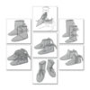 Butterick Schnittmuster - History - B5233 - historisches Schuhwerk – Bild 3