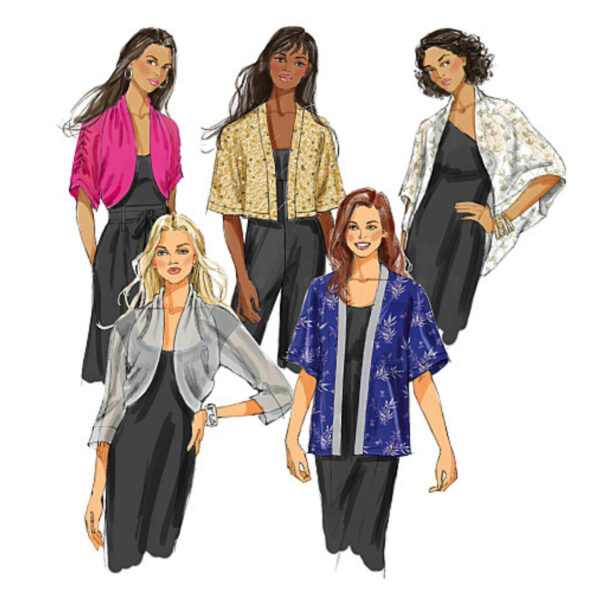 Butterick Schnittmuster - B5529 - Jacke in verschiedenen Längen - Bolero – Bild 3