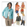 Butterick Schnittmuster - B5616 - Bluse oder Jacke – Bild 3
