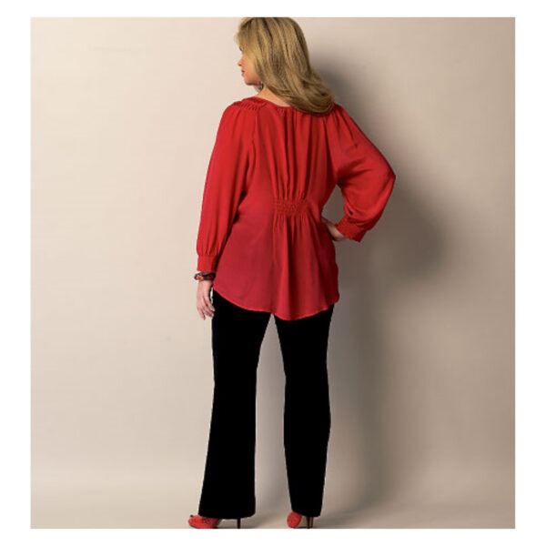 Butterick Schnittmuster - B5861 -Bluse mit Biesen und Reihung – Bild 3