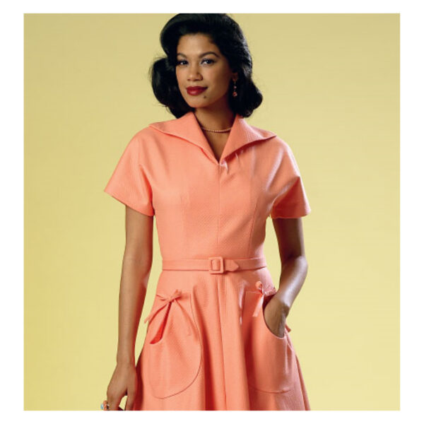 Butterick Schnittmuster - Retro - B6055 - Kleid der 50er Jahre – Bild 3