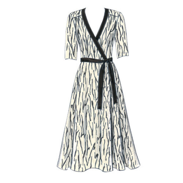 Butterick Schnittmuster - Easy - B5030 - Kleid mit Wickeloptik – Bild 4