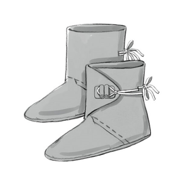 Butterick Schnittmuster - History - B5233 - historisches Schuhwerk – Bild 4