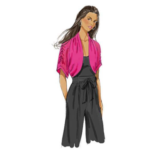 Butterick Schnittmuster - B5529 - Jacke in verschiedenen Längen - Bolero – Bild 4