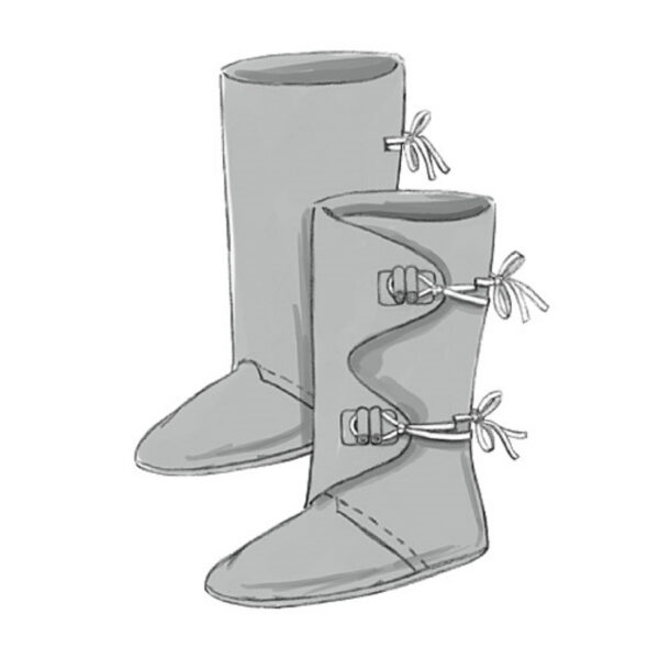 Butterick Schnittmuster - History - B5233 - historisches Schuhwerk – Bild 5