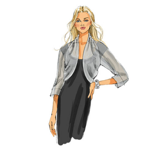 Butterick Schnittmuster - B5529 - Jacke in verschiedenen Längen - Bolero – Bild 5