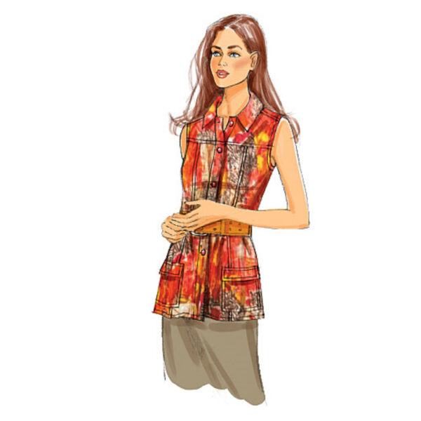 Butterick Schnittmuster - B5616 - Bluse oder Jacke – Bild 5