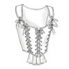 Butterick Schnittmuster - History - B4669 - Corsage, Mieder, historische Gewandung – Bild 6