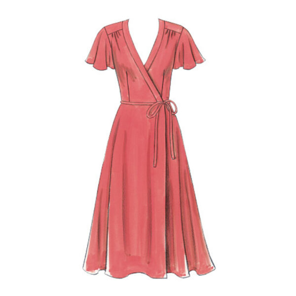 Butterick Schnittmuster - Easy - B5030 - Kleid mit Wickeloptik – Bild 6