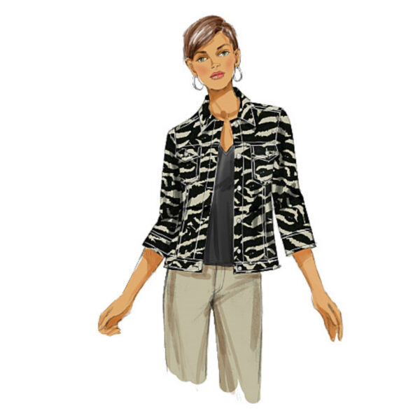Butterick Schnittmuster - B5616 - Bluse oder Jacke – Bild 6