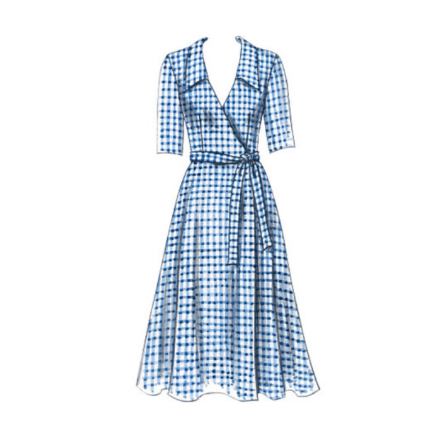 Butterick Schnittmuster - Easy - B5030 - Kleid mit Wickeloptik – Bild 7