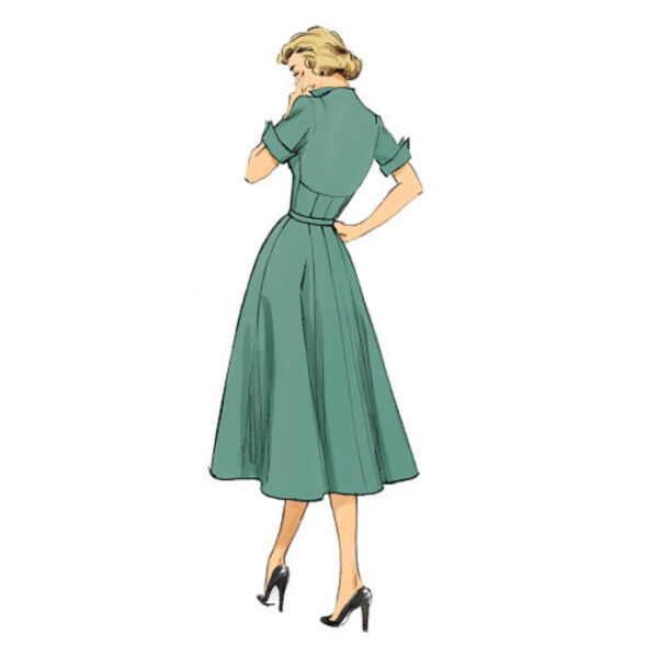 Butterick Schnittmuster - Retro - B6018 - Kleid der 50er Jahre – Bild 7