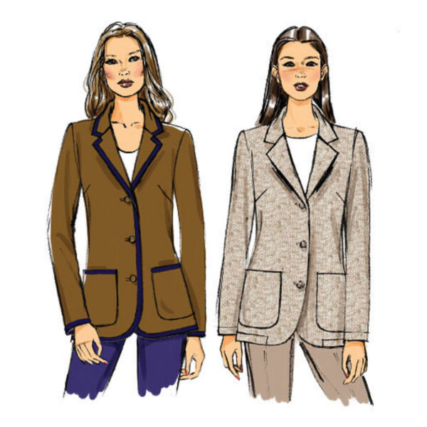 Butterick Schnittmuster - B5926 - Jacken, Blazer – Bild 9