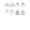 Butterick Schnittmuster - B6161 - schlichtes Sommerkleid für Kinder – Bild 9