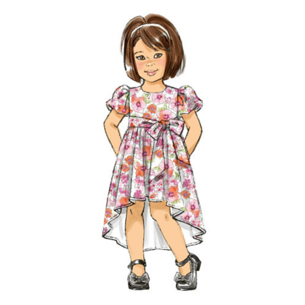 Butterick Schnittmuster - B6161 - schlichtes Sommerkleid für Kinder – Bild 5