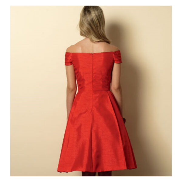 Butterick Schnittmuster - B6129 - Kleid mit Schiffchenausschnitt – Bild 6