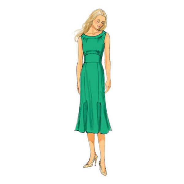 Butterick Schnittmuster - B6130 - Kleid mit Taillenbund – Bild 5