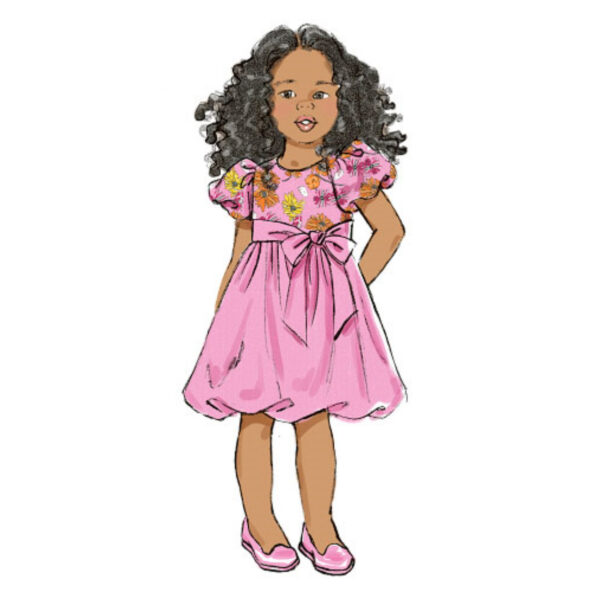 Butterick Schnittmuster - B6161 - schlichtes Sommerkleid für Kinder – Bild 6