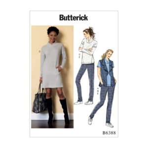 Butterick Schnittmuster - B6388 -  Shirt, Kleid, Hose