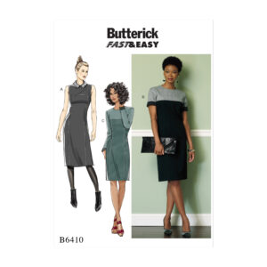 Butterick Schnittmuster - B6410 - schlichtes, dezentes Kleid