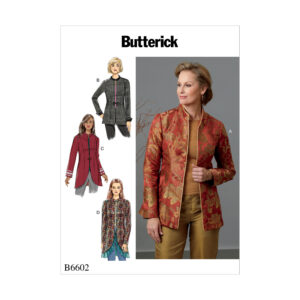 Butterick Schnittmuster - B6602 - Damenjacke mit Reißverschluss