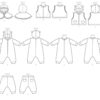 Butterick Schnittmuster - Baby Fashion - B6372 - Kombination - Höschen, Jacke, Weste, Overall..... – Bild 10