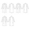 Butterick Schnittmuster - lisette - B6385 - Mantel, lange Jacke – Bild 8